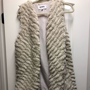 BB Dakota Fur Long Vest